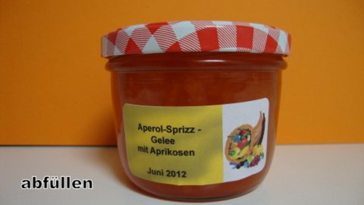 Aperol-Sprizz Gelee mit Aprikosen - Rezept - Bild Nr. 7
