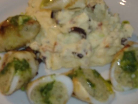 Gefüllte Tintenfische - Rezept