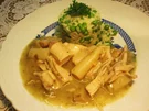 Ragout vom Suppenhuhn - Rezept