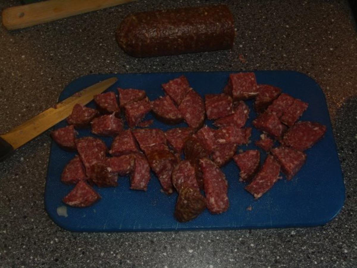 Nudelauflauf mit Salami - Rezept - Bild Nr. 4