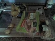 Rezept: Gefรผhltes Hรคhnchen mit Schweinemett Gefรผhltes Hรคhnchen mit Schweinemett - Rezept