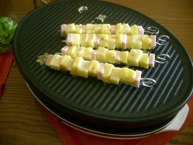 Rezept: Kasslerspieß Hawaii>> Bild Nr. 5 Kasslerspieß Hawaii>> - Rezept - Bild Nr. 5
