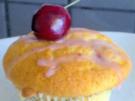 Vanille-Muffins mit Kirschen - Rezept