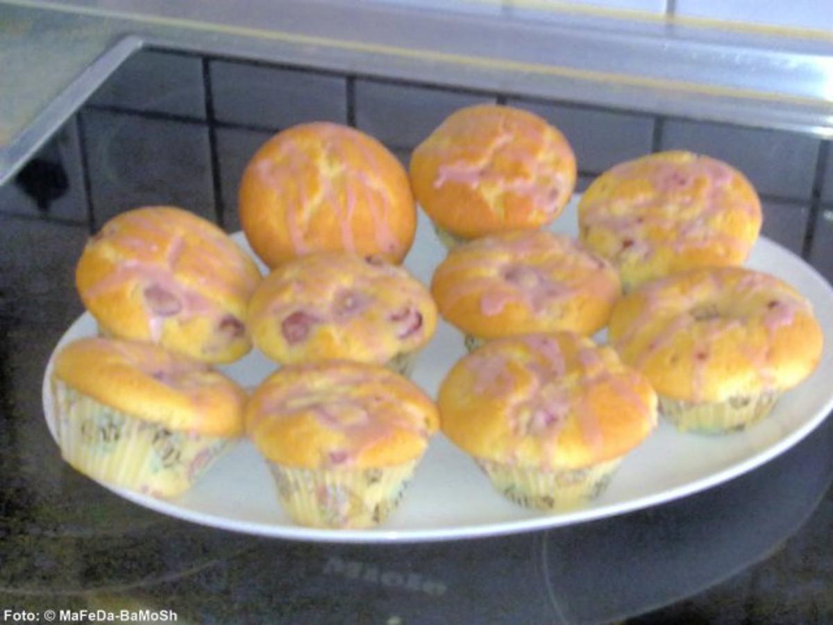 Vanille-Muffins mit Kirschen - Rezept - Bild Nr. 3