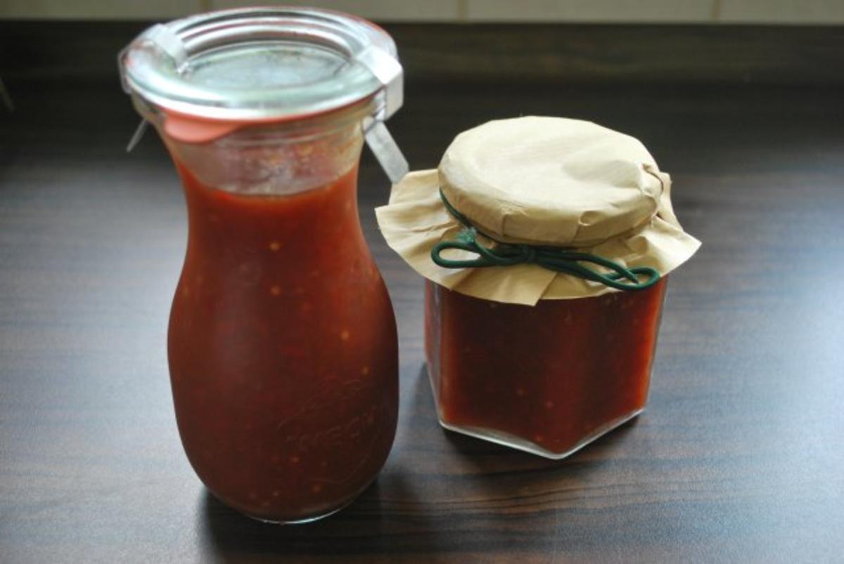Tomaten-Paprika-Grill-Sauce - Rezept