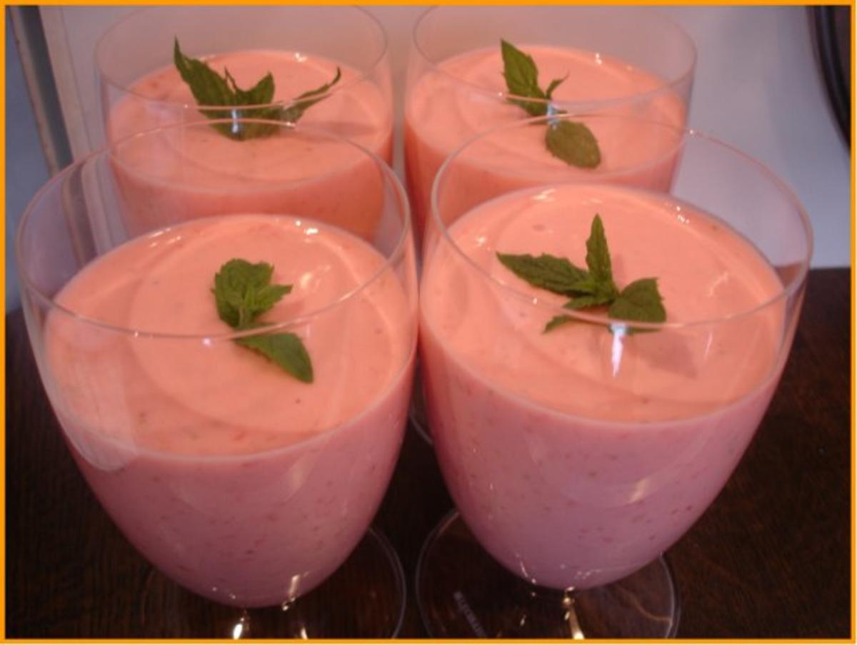 Erdbeerjogurt - Rezept