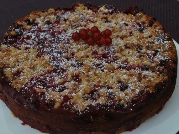 Käse-Streusel-Kuchen mit Johannisbeeren - Rezept - Bild Nr. 2