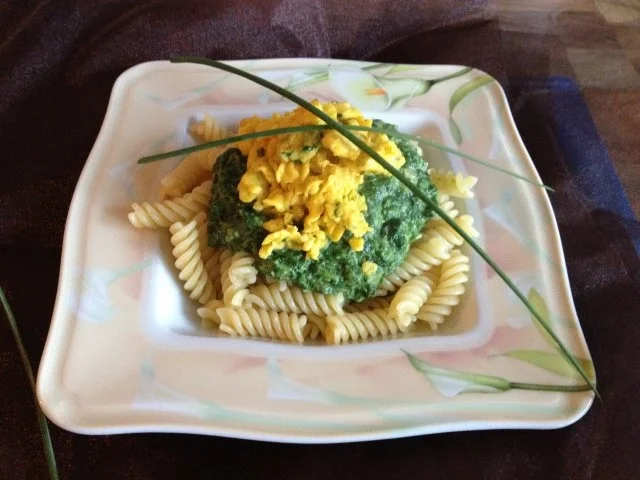 Spinatnudeln mit Rührei - Rezept - Bild Nr. 5