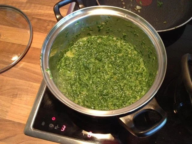 Spinatnudeln mit Rührei - Rezept - Bild Nr. 2