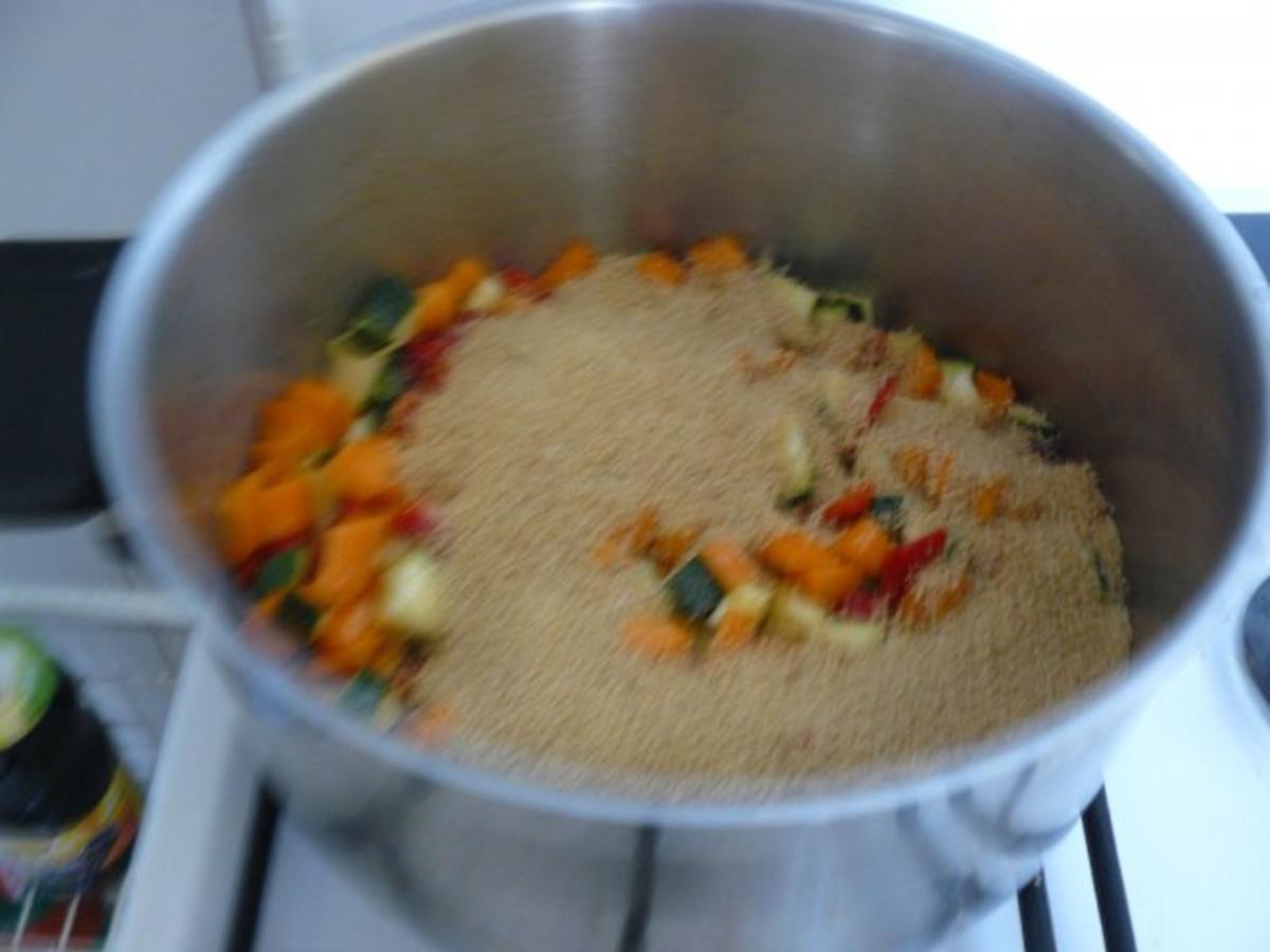 Couscous mit Gemüse - Rezept - Bild Nr. 8