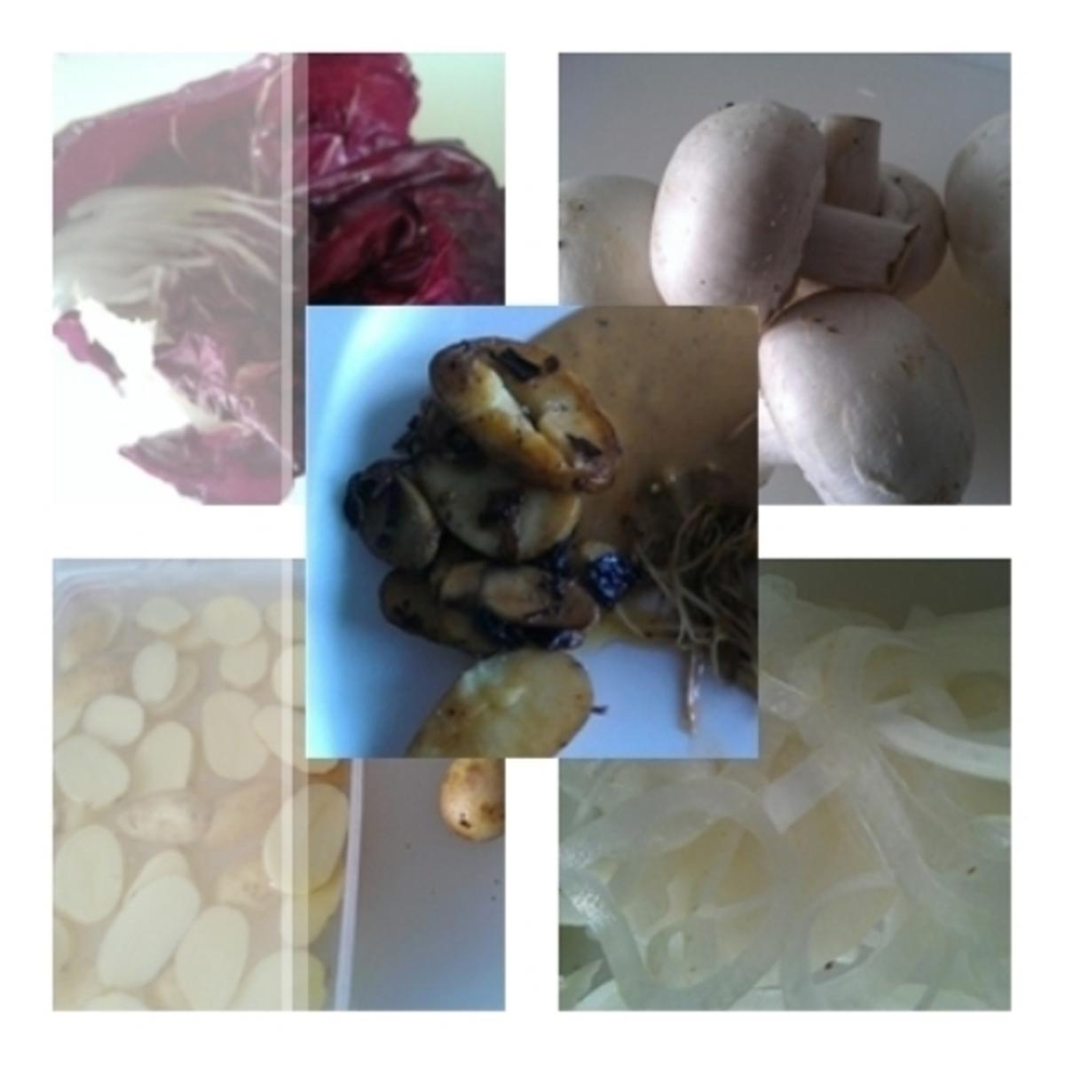 Kartoffelscheiben mit Radicchio - Rezept - Bild Nr. 22