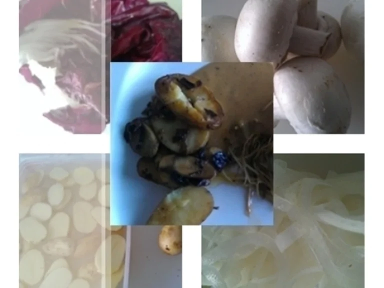 Kartoffelscheiben mit Radicchio - Rezept - Bild Nr. 22