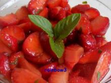 Dessert: Balsamico-Erdbeeren - Rezept