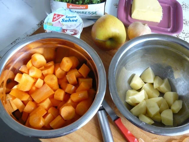 sommerliches Möhrensüppchen - Rezept - Bild Nr. 3