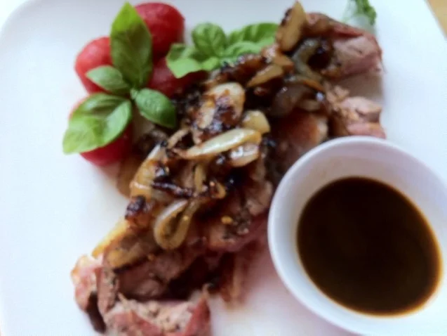 Rezept: Schweine – Filet .. mit Soße..schnell gezaubert.... Bild Nr. 2 Schweine – Filet .. mit Soße..schnell gezaubert.... - Rezept - Bild Nr. 2