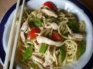 Asiatisches Chili-Hähnchenbrustfilet mit Mie-Nudeln - Rezept