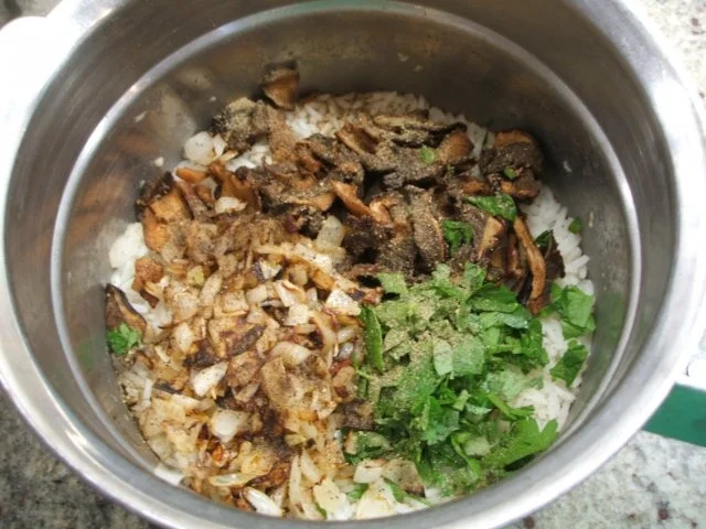 Reis: Reistörtchen auf Peperonata - Rezept - Bild Nr. 8