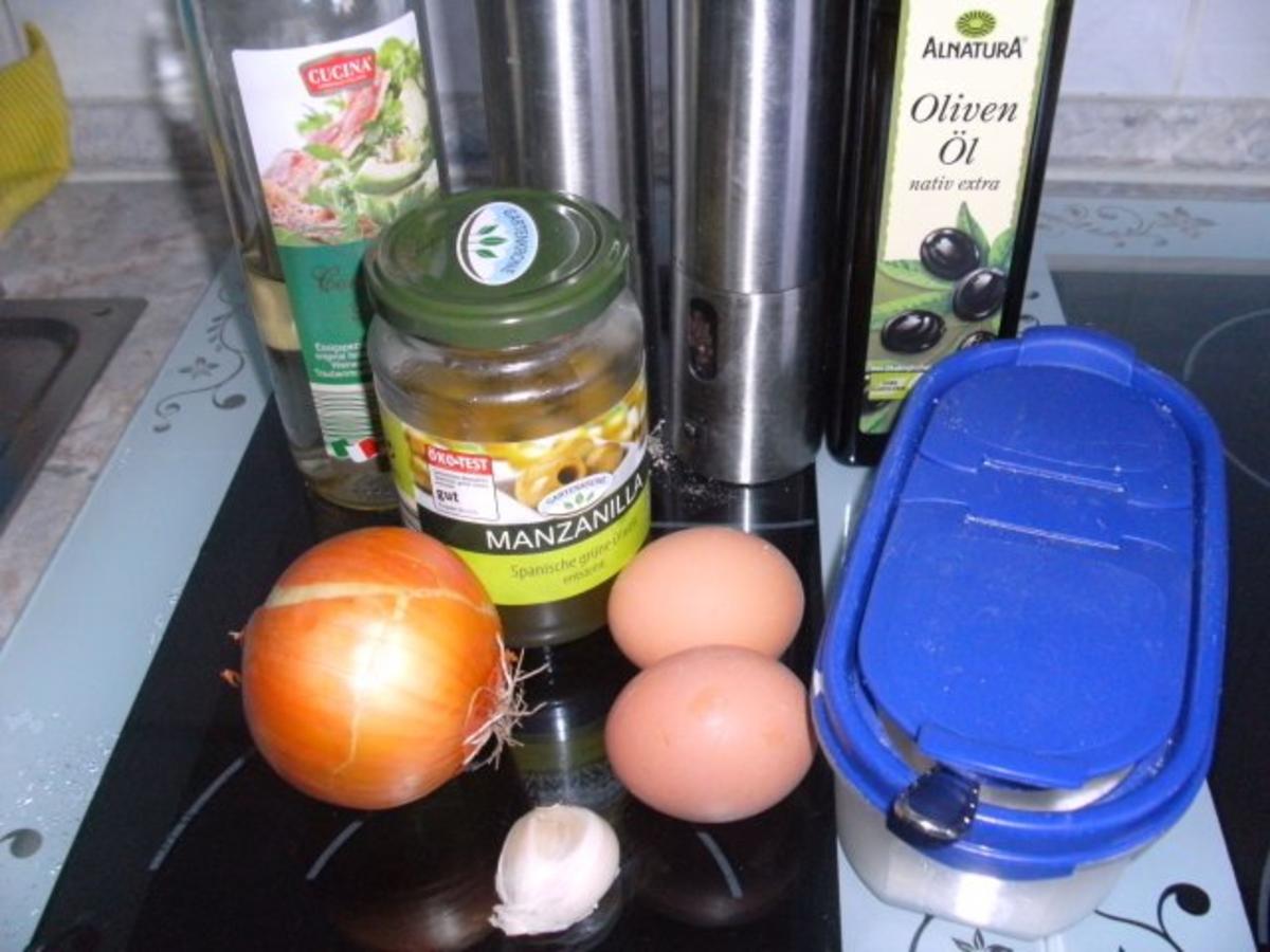 Ananas-Schaum und Oliven-Eier-Dip - Rezept - Bild Nr. 7