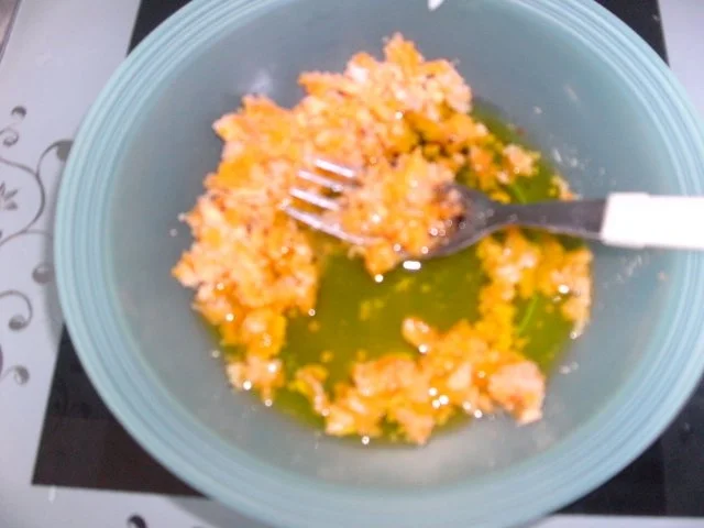 Rezept: Ananas-Schaum und Oliven-Eier-Dip Bild Nr. 10 Ananas-Schaum und Oliven-Eier-Dip - Rezept - Bild Nr. 10