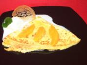 Flambierte Orangen-Crêpes - Rezept