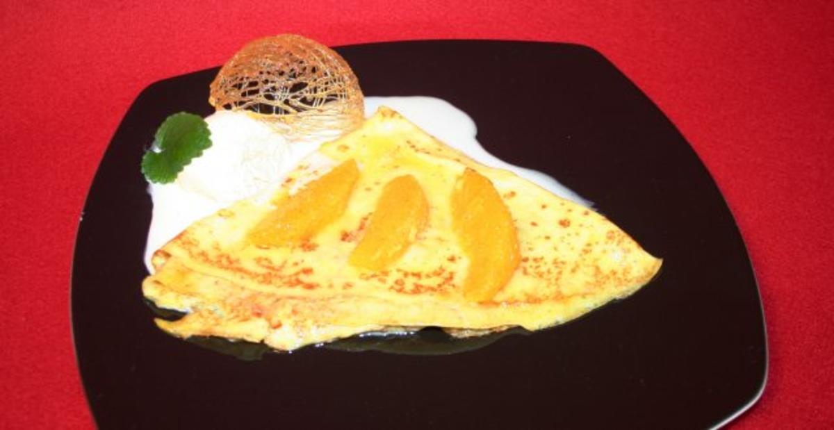 Bilder für Flambierte Orangen-Crêpes - Rezept