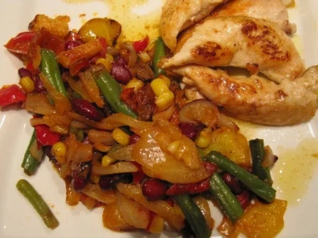 Rezept: Putenfiletspitzen mit Spicy Gemüsemix à la Biggi Bild Nr. 19 Putenfiletspitzen mit Spicy Gemüsemix à la Biggi - Rezept - Bild Nr. 19