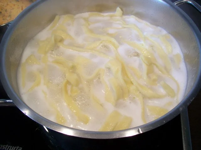 Nudeln aus  Mehl / Grieß - Rezept - Bild Nr. 6