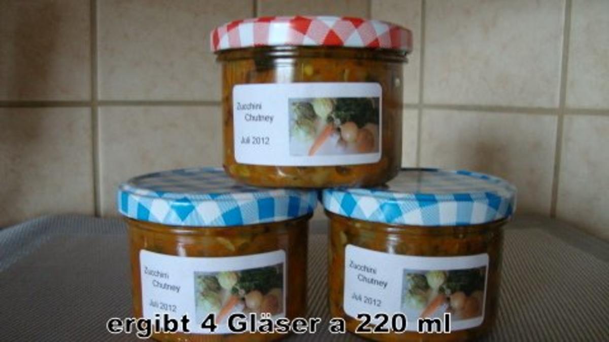pikantes Zucchini Chutney - Rezept - Bild Nr. 11
