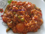 Gemüsereispfanne - Rezept