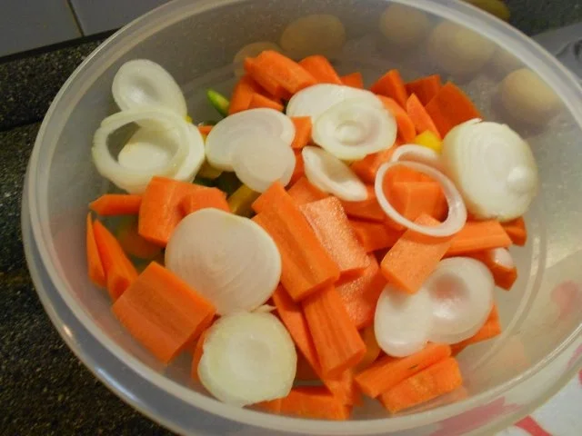 buntes Gemüse vom Blech (Antipasti-Art) - Rezept - Bild Nr. 6