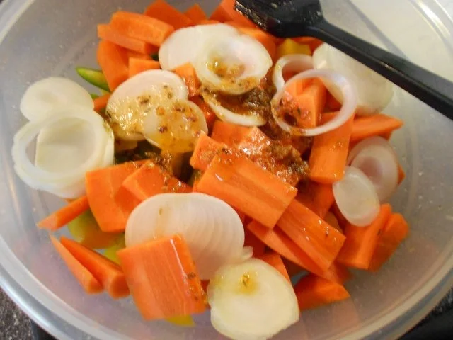 buntes Gemüse vom Blech (Antipasti-Art) - Rezept - Bild Nr. 7