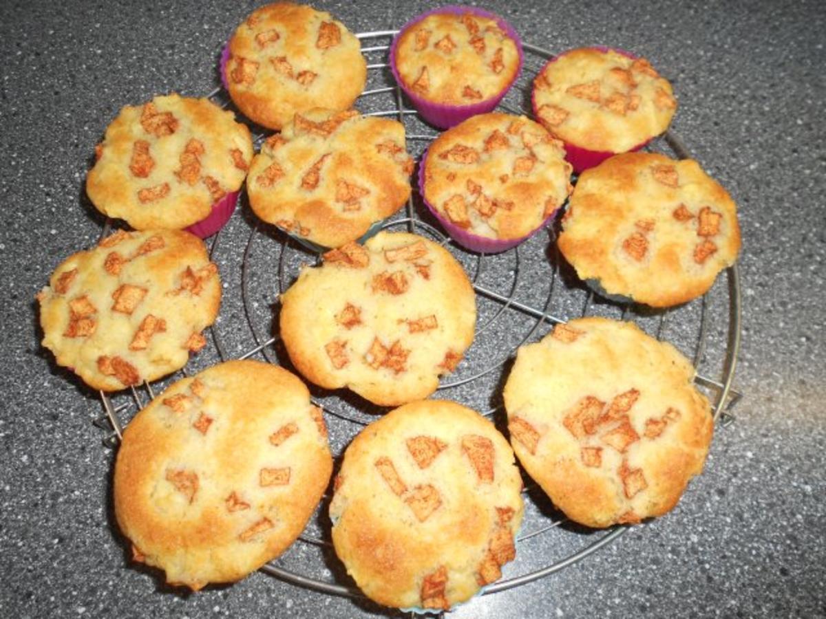 Apfel-Muffins mit Apfel-Zimt Haube - Rezept - Bild Nr. 19