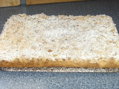 Rezept: Quark-Aprikosen-Streuselkuchen Bild Nr. 2 Quark-Aprikosen-Streuselkuchen - Rezept - Bild Nr. 2