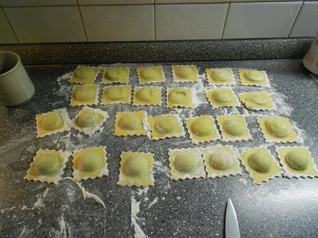 Ravioli mit Spinat Ricotta Füllung in Käsesoße - Rezept - Bild Nr. 40