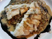 Zanderfilet mit Pui-Linsen und Orangen - Rezept