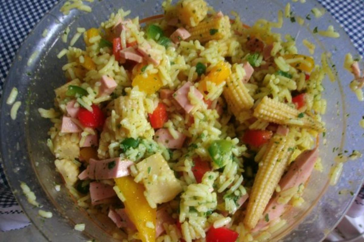 Reissalat mit arabischen Curry - Rezept - Bild Nr. 2