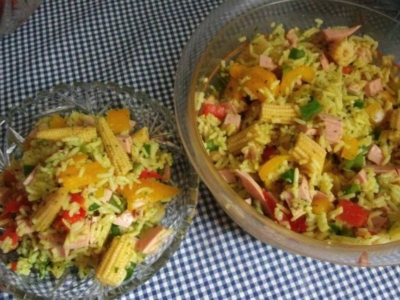 Reissalat mit arabischen Curry - Rezept - Bild Nr. 8