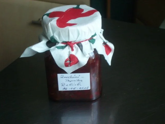 Paprika-Zucchini - Relish - Rezept - Bild Nr. 9