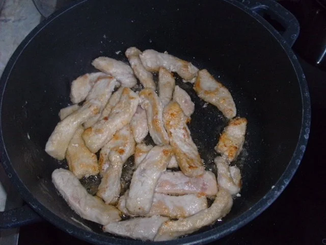 Geschnetzeltes in Paprika-Tomatensoße - Rezept - Bild Nr. 7