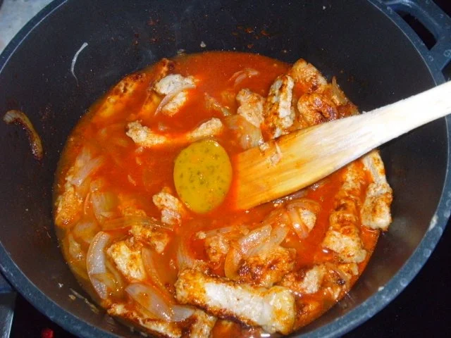 Geschnetzeltes in Paprika-Tomatensoße - Rezept - Bild Nr. 11