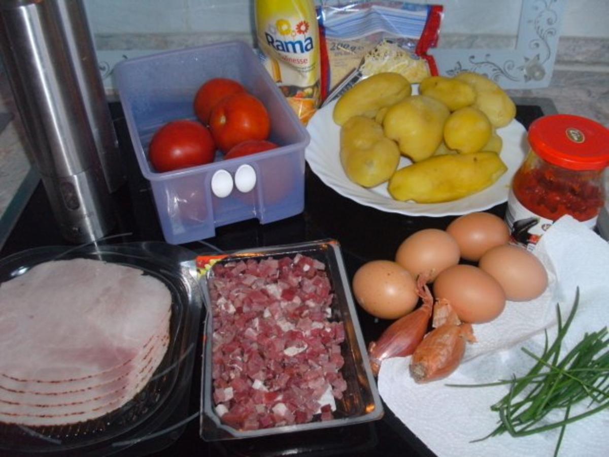 Tomaten-Bauernfrühstück - Rezept - Bild Nr. 3