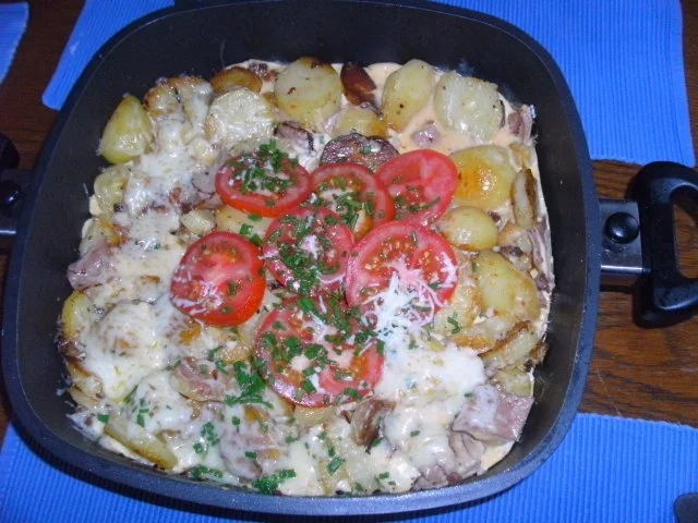 Tomaten-Bauernfrühstück - Rezept