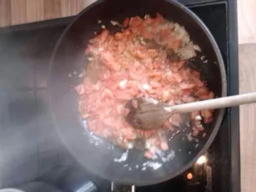 Rezept: Farfalle mit Gemüsebolognese Bild Nr. 8 Farfalle mit Gemüsebolognese - Rezept - Bild Nr. 8