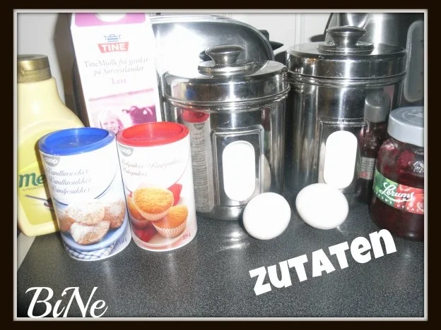 BiNe` S KIRSCHMUFFINS MIT STREUSELN - Rezept - Bild Nr. 2