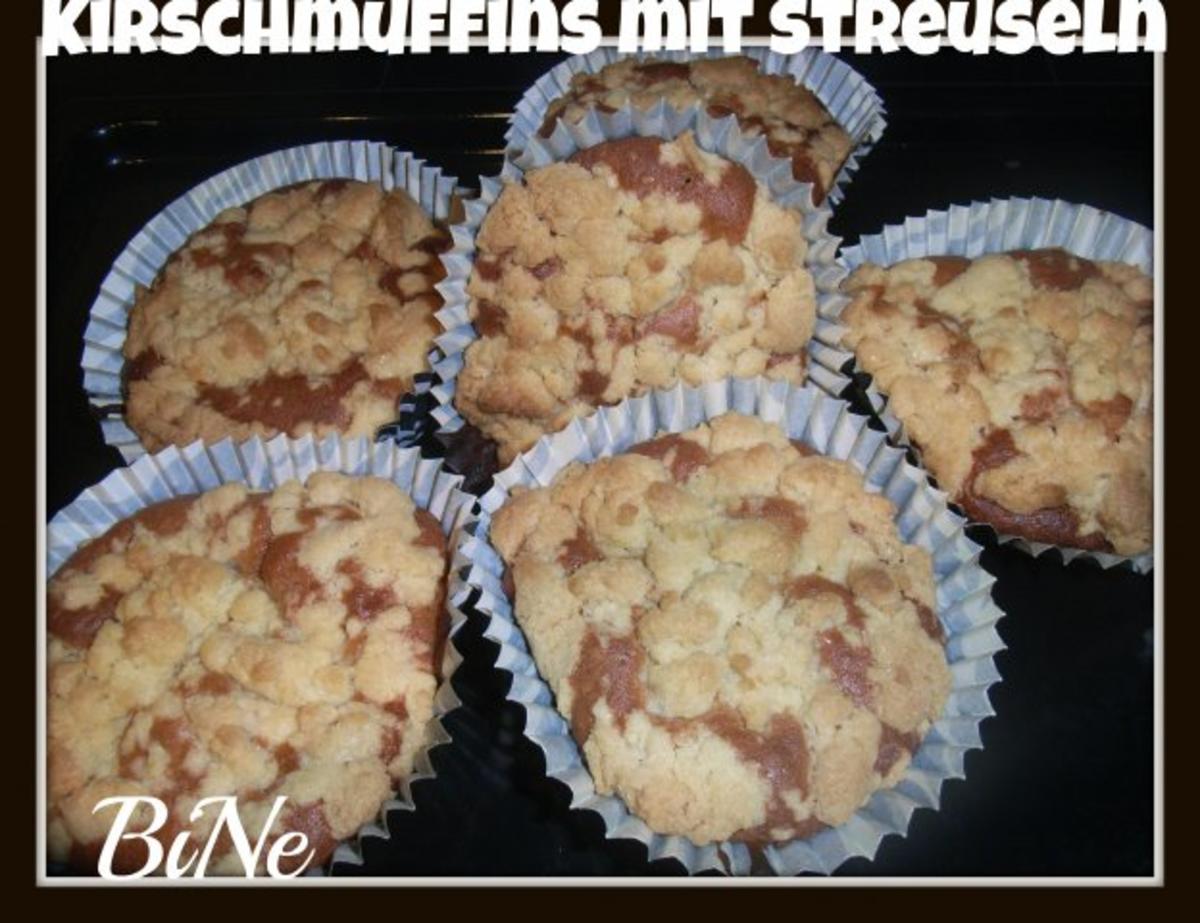 BiNe` S KIRSCHMUFFINS MIT STREUSELN - Rezept - Bild Nr. 6