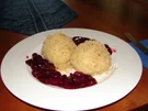 Quarkknödel mit Kirschragout - Rezept
