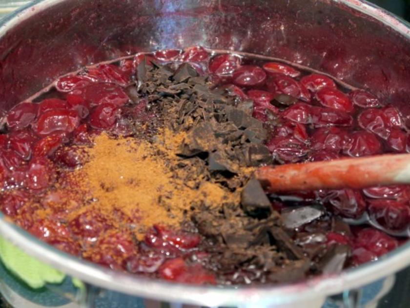 Sauerkirsch-Espresso-Konfitüre - Rezept - kochbar.de