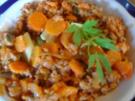 Mett-Gemüse-Sauce mit Nudeln - Rezept