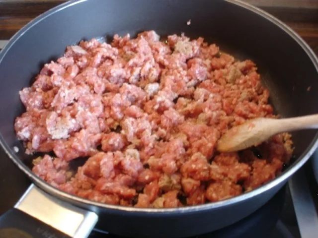 Rezept: Mett-Gemüse-Sauce mit Nudeln Bild Nr. 7 Mett-Gemüse-Sauce mit Nudeln - Rezept - Bild Nr. 7