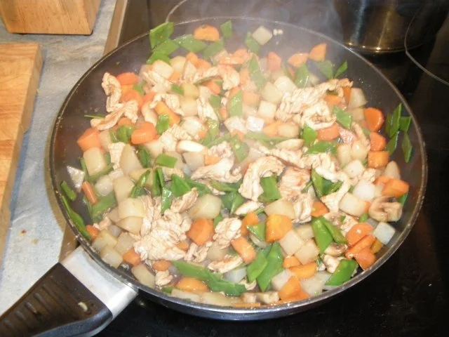 Scharfes Schweinchen mit Gemüse - Rezept - Bild Nr. 6